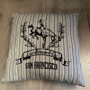 Levi cowboy pillow